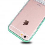 Wholesale iPhone SE (2020) / 8 / 7 Clear Armor Bumper Kickstand Case (Silver)